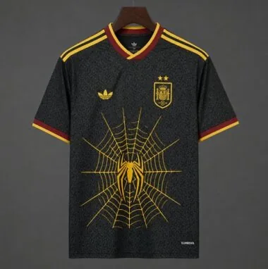 Spain 2026 Spider-Man Black Edition Jersey