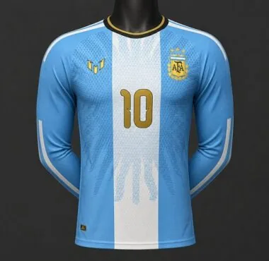 Argentina 2026 Messi Farewell Commemorative Long Sleeve Player Version Jersey (S-2XL)