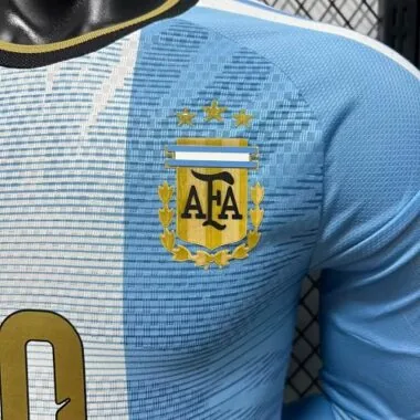 Argentina 2026 Messi Farewell Commemorative Long Sleeve Player Version Jersey (S-2XL)