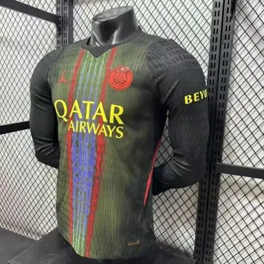 PSG 2026/27 Third Away Long Sleeve Player Version jersey (S-XXL)
