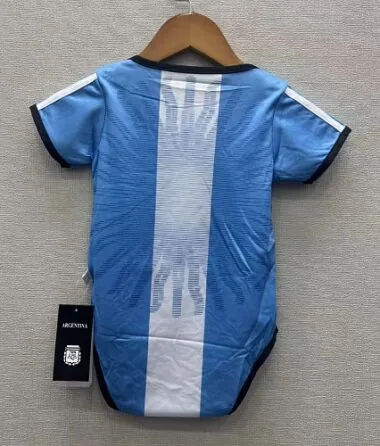 Argentina 2026 Messi Farewell Commemorative Baby Jersey Size: 9 and 12