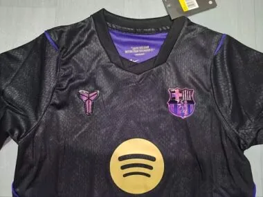 Kid Kit Barcelona 2026/27 Away Long Sleeve Soccer Jersey (Size 16-28)