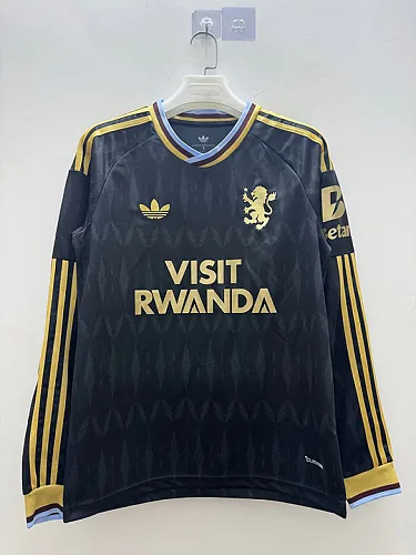 Aston Villa 2026/27 Away Long Sleeve Soccer jersey S-2XL