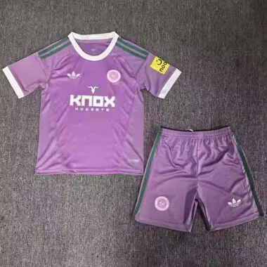 Kids Kit Newcastle United 2026/27 Purple Goakeeper Soccer Jersey Size 16-28
