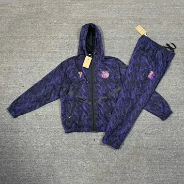 Barcelona 2026/27 Purple Windbreaker suit S-2XL