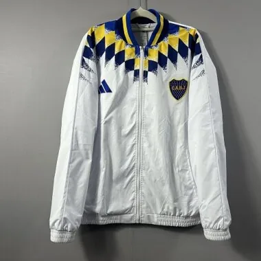 Boca Junior 2026/27 White Jacket Windbreaker S-XXL