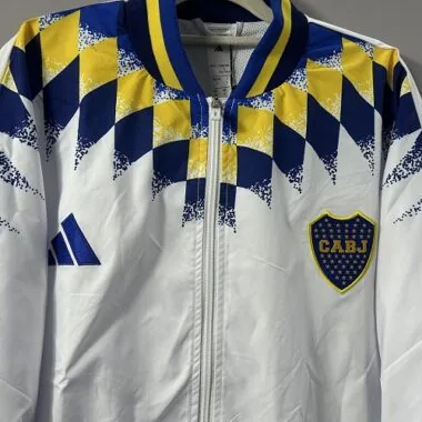 Boca Junior 2026/27 White Jacket Windbreaker (S-XXL)