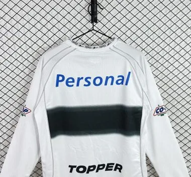 Retro Club Olimpia Asunción 2002 Home Long Sleeve Jersey (S-2XL)