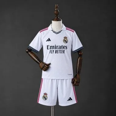 Real Madrid X LV 26/27 Co-branded White Kids Kit Size 16-28