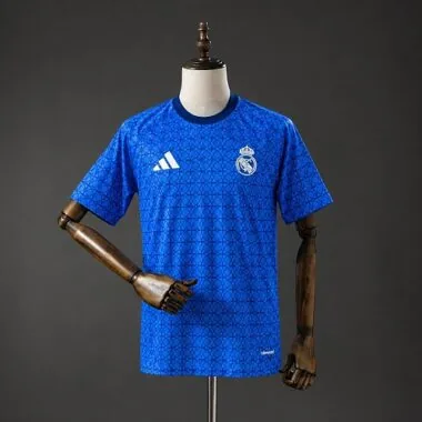 Mens Real Madrid 2026/27 Blue Training Jersey size S-4XL