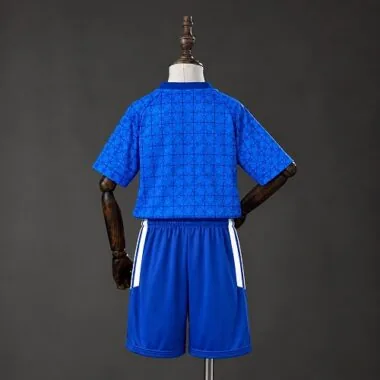 Real Madrid 2026/27 Blue Training Kids Kit (Size 16-28)