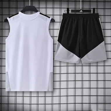 Real Madrid 2026/27 White And Black Vest Suit (S-2XL)