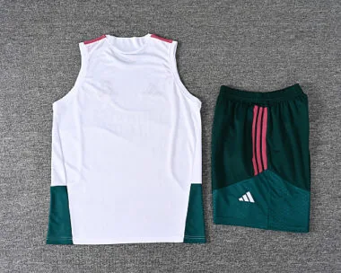 Real Madrid 2026/27 White And Green Vest Suit (S-2XL)