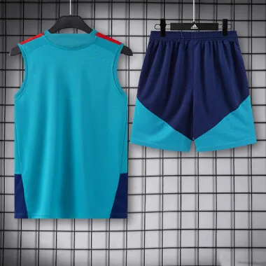 Two Stars Spain 202026 Blue Vest Suit (S-2XL)