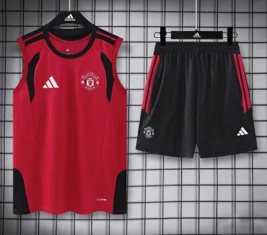 Manchester United 2026/27 Red Vest Suit Size S-2XL