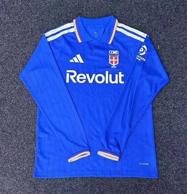 Como 1907 2026/27 Home Long Sleeve Jersey (S-4XL)