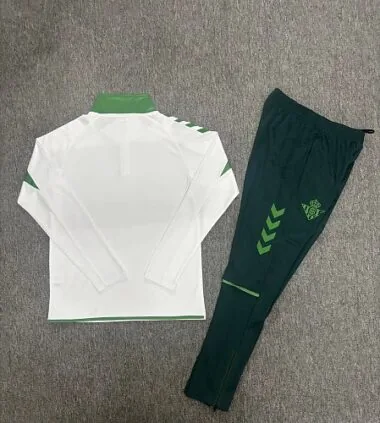 Real Betis 2026/27 White Half zipper Training Suit (S-2XL)