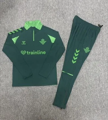 Real Betis 2026/27 Green Half zipper Training Suit S-2XL