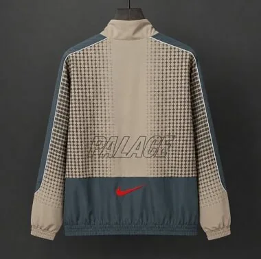 2026 England x Palace Training Khaki Grey Track Windbreaker