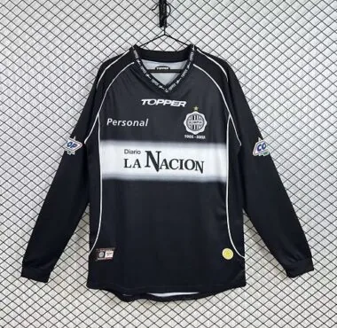 Retro Club Olimpia Asunción 2002 Away Long Sleeve Soccer jersey Size S-2XL