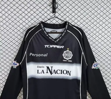 Retro Club Olimpia Asunción 2002 Away Long Sleeve Jersey (S-2XL)