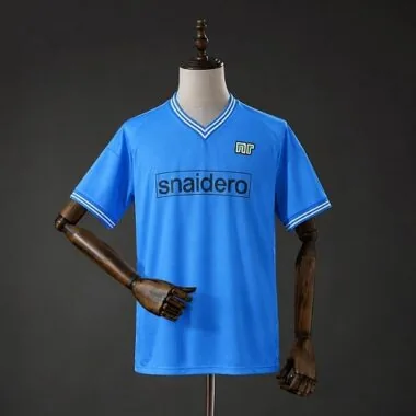 Retro 1981/82 Napoli home soccer jersey size S-2XL