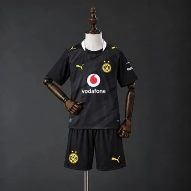 Borussia Dortmund 2026/27 Away Kid Kit 16-28