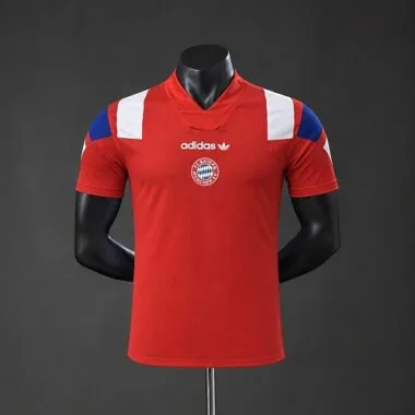 Bayern Munich 2026/27 EQT Red Player Version Retro Jersey