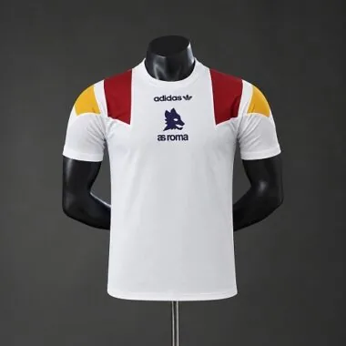 AS Roma 2026/27 EQT White Player Version Retro Model Jersey