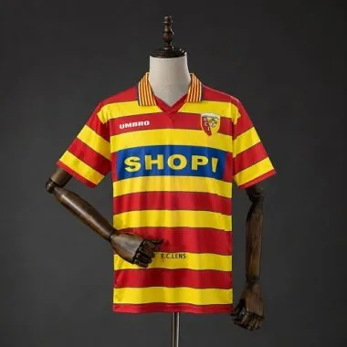 Retro 1996/97 RC Lens Home Jersey S-XXL