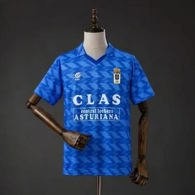 Retro Real Oviedo 1989/90 Home Jersey S-2XL