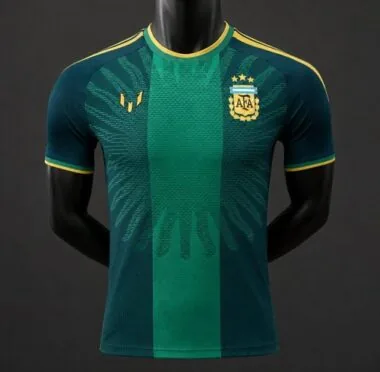 Argentina 2026 Messi Farewell Commemorative Green Player Version Jersey S-3XL