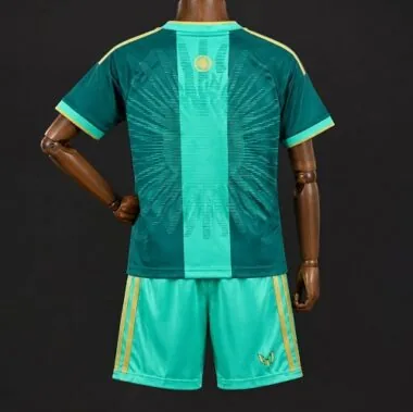 Kids Argentina 2026 Messi Farewell Commemorative Green Jersey 16-28