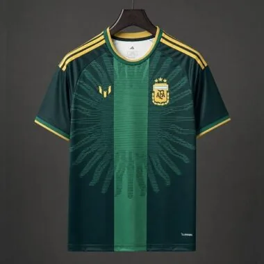 Argentina 2026/27 Messi Last Match Green Jersey Size S-4XL