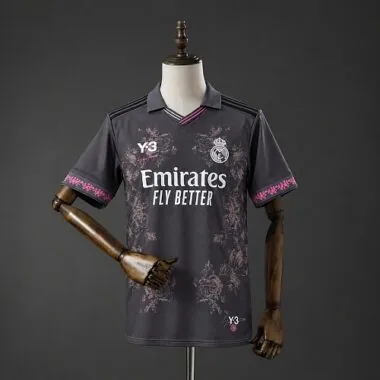 Real Madrid 2026/27 Y3 Black Special Edition Jersey S-XXL