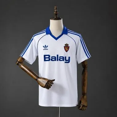 Real Zaragoza 19986/87 home Retro Jersey