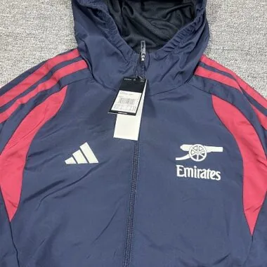Arsenal 2026/27 Dark Blue Windbreaker Jacket (S-2XL)