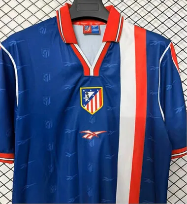 Retro 1999/00 Atletico Madrid Away Jersey (S-XXL)