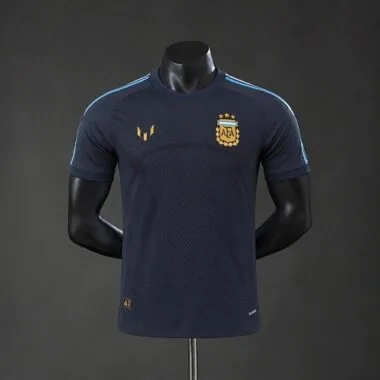 Argentina 2026 Messi Farewell Deep Blue Jersey Player Version S-3XL