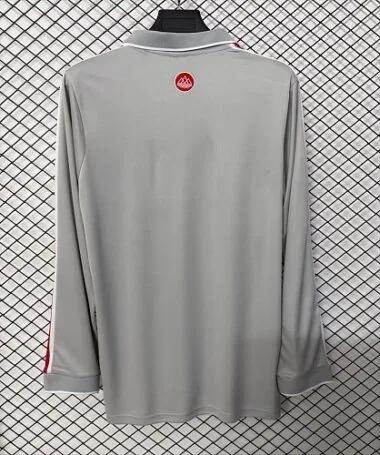 LLL 2026/27 Gray Retro Model Long Sleeve Soccer Jersey (S-2XL)