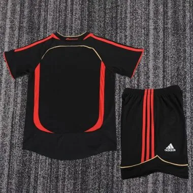 Retro AC milan 2006/07 Third Away Kids Kit (Size 16-28)