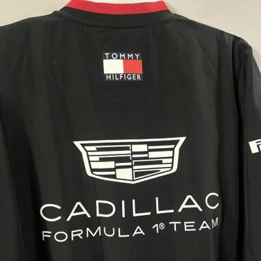 Cadillac 2026 F1 Black Windbreaker (S-3XL)