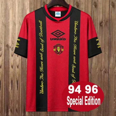 Mancherster United 1994/96 Red & Black Special Edition S-XXL