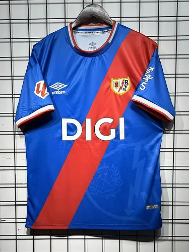 Rayo Vallecano 2026/27 Blue Goalkeeper Soccer Jersey size S-4XL