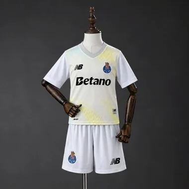 FC Porto 2026/27 White Goalkeeper Kids Kits 16-28