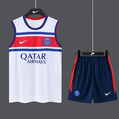 PSG 2026/27 White Vest Suit Size S-2XL