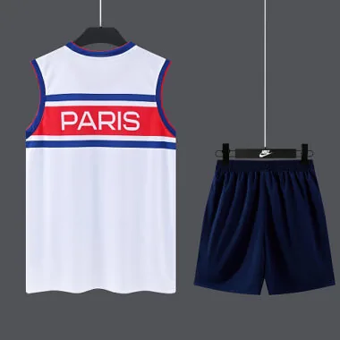 PSG 2026/27 White Vest Suit (S-2XL)
