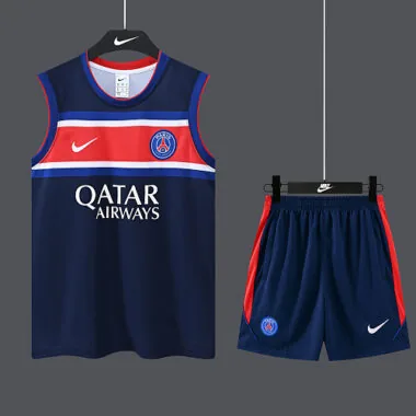 PSG 2026/27 Dark Blue Vest Suit Size S-2XL