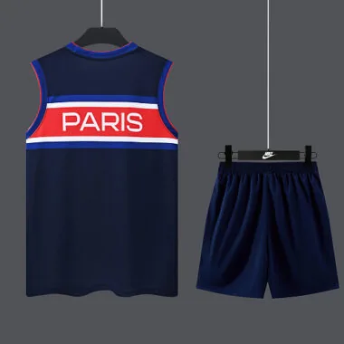 PSG 2026/27 Dark Blue Vest Suit (S-2XL)