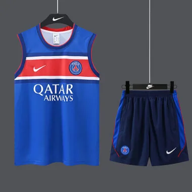 PSG 2026/27 Blue Vest Suit Size S-2XL
